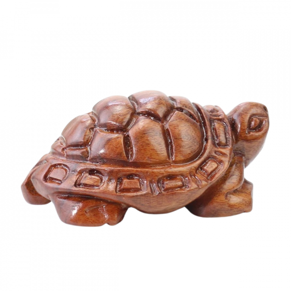 Turtle Wooden Figure - Antique