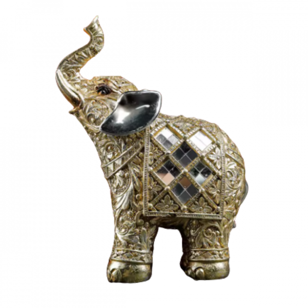 Wooden Elephant Figure - Feng Shui